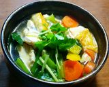 人参と、ヤゲン軟骨のお雑煮　発酵玉葱作り方6写真