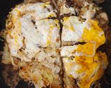 ホットプレートで広島お好み焼き作り方8写真