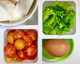 蕪とミニトマトの卵スープ作り方1写真