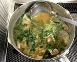 ホッと一息☆水菜と豚肉の大根おろしスープ作り方5写真