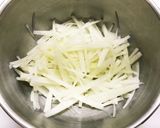 大根の柚子胡椒マヨネーズ和え作り方1写真