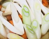くたくた野菜鍋●根菜中心ポトフ風な食感鍋作り方3写真