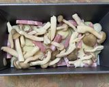 野菜とベーコンのパウンドグラタン作り方6写真