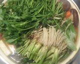 平成最後、三関せりメインの野菜鍋作り方5写真