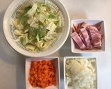 野菜ゴロゴロ♡コンソメスープ作り方1写真