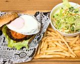 ハンバーグでハンバーガーとロコモコ丼作り方6写真