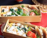そぼろ弁当に炒り卵作り方5写真