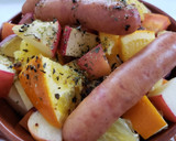 フルーツとハーブの根菜オーブングリル焼き作り方1写真