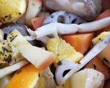 フルーツとハーブの根菜オーブングリル焼き作り方2写真