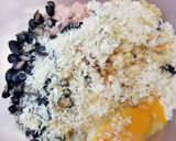 ☆黒豆入り♪鶏挽肉の肉団子☆作り方1写真