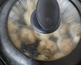 ☆黒豆入り♪鶏挽肉の肉団子☆作り方3写真