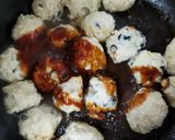 ☆黒豆入り♪鶏挽肉の肉団子☆作り方4写真