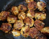 ☆黒豆入り♪鶏挽肉の肉団子☆作り方5写真