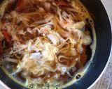 ふし麺と人参の卵とじ汁作り方5写真