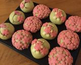 メロンパンdeコッタ・桜ミニマフィン型作り方8写真