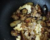 ☆なす・豚肉・卵のオイスターソース炒め☆作り方10写真
