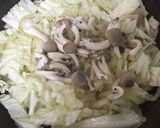 白菜としめじのクリーム煮作り方3写真