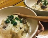 白菜としめじのクリーム煮作り方6写真