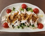 ♡鶏むね肉で棒棒鶏(バンバンジー)♡作り方8写真