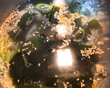 切るのはネギだけ☆時短簡単わかめスープ作り方5写真