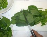 ほうれん草と人参の蒸し煮♪簡単油揚げと作り方3写真