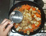 ほうれん草と人参の蒸し煮♪簡単油揚げと作り方11写真