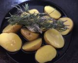 お洒落な香り高い皮付きフライドポテト作り方2写真