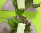 お弁当やおつまみに☆ハムレタスチーズ巻き作り方7写真