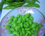 パリパリ枝豆スティック♪材料三つ♪作り方1写真