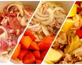 我が家の肉じゃが *☻*作り方2写真