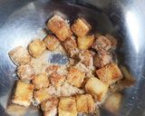 ☆シュガー＆きな粉の簡単焼きラスク☆作り方5写真