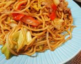 手作りソースで☆お子様向け焼きそば作り方7写真