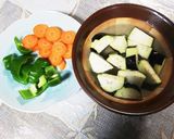 貴女風味で茄子豚の味噌炒め❤️ゆりさん風作り方1写真