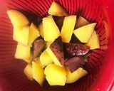 簡単美味しいサツマイモのバター醤油焼き作り方2写真