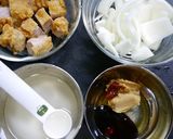 簡単！やせるお味噌汁の甘酢炒め作り方1写真