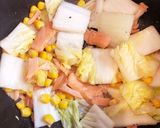 春色サーモン×白菜の簡単バター炒め作り方3写真