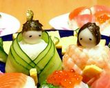 ひな祭りに♪簡単！お雛様の手まり寿司作り方2写真
