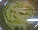 ふきと油揚げの♪うま煮作り方1写真