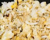 長ネギの風味を生かした●しらすチャーハン作り方4写真