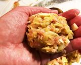 キャベツハンバーグ コンソメ仕立て作り方3写真
