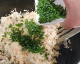 たまごとおネギの煮こごりジュレチャーハン作り方5写真