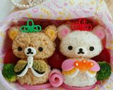 キャラ弁☆リラックマのお雛様弁当作り方7写真