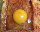 落としたまごピザトースト作り方5写真