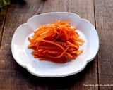 レンジで簡単！ピーマンと人参の塩昆布炒め作り方7写真