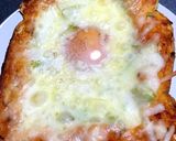 落としたまごピザトースト作り方11写真