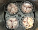 簡単♪昔ながらの蒸しパン（いちごミルク）作り方5写真