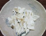 トマトソースを使ったタラのスパゲティー作り方3写真