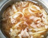 簡単あったか‼️豚バラ白菜うどん❗️作り方4写真