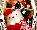 すみっコぐらしキャラ弁♪春待つしろくま作り方4写真