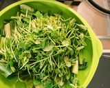 小松菜豆苗のごま油香るツナ和え｡˚✩作り方1写真